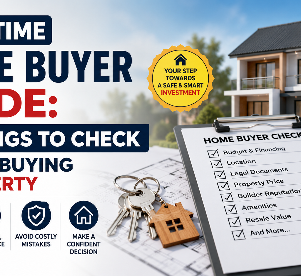 First-Time Home Buyer Guide: 15 Things to Check Before Buying a Property