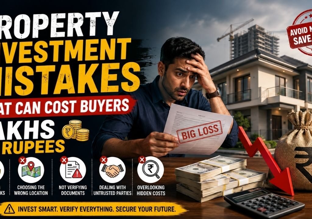 Property investment mistakes that can cost buyers lakhs of rupees