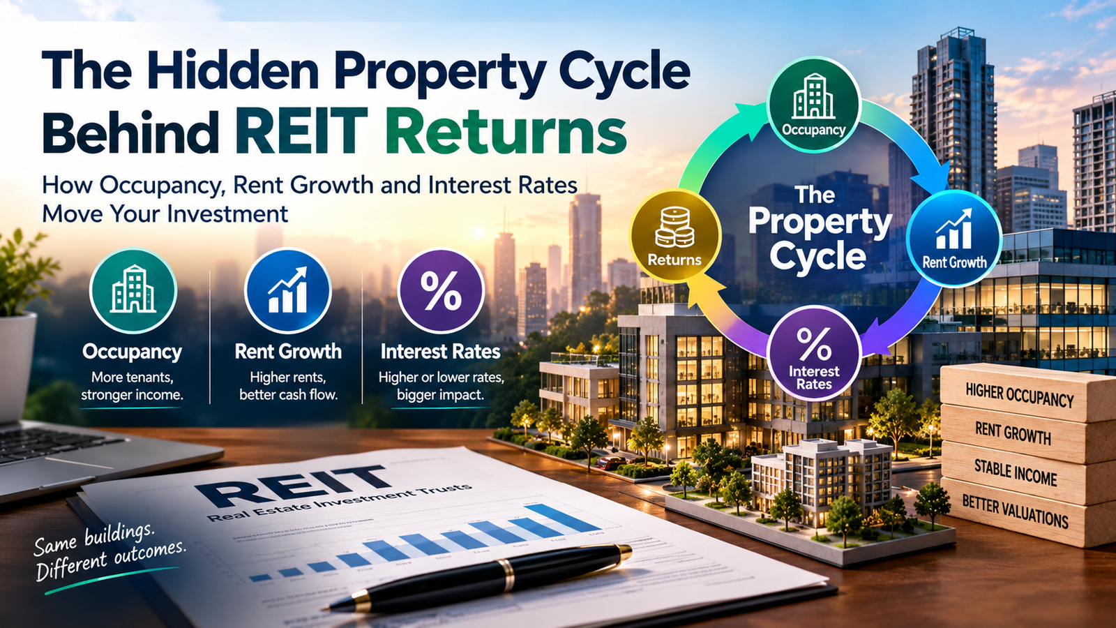 The Hidden Property Cycle Behind REIT Returns How Occupancy, Rent Growth and Interest Rates Move Your Investment